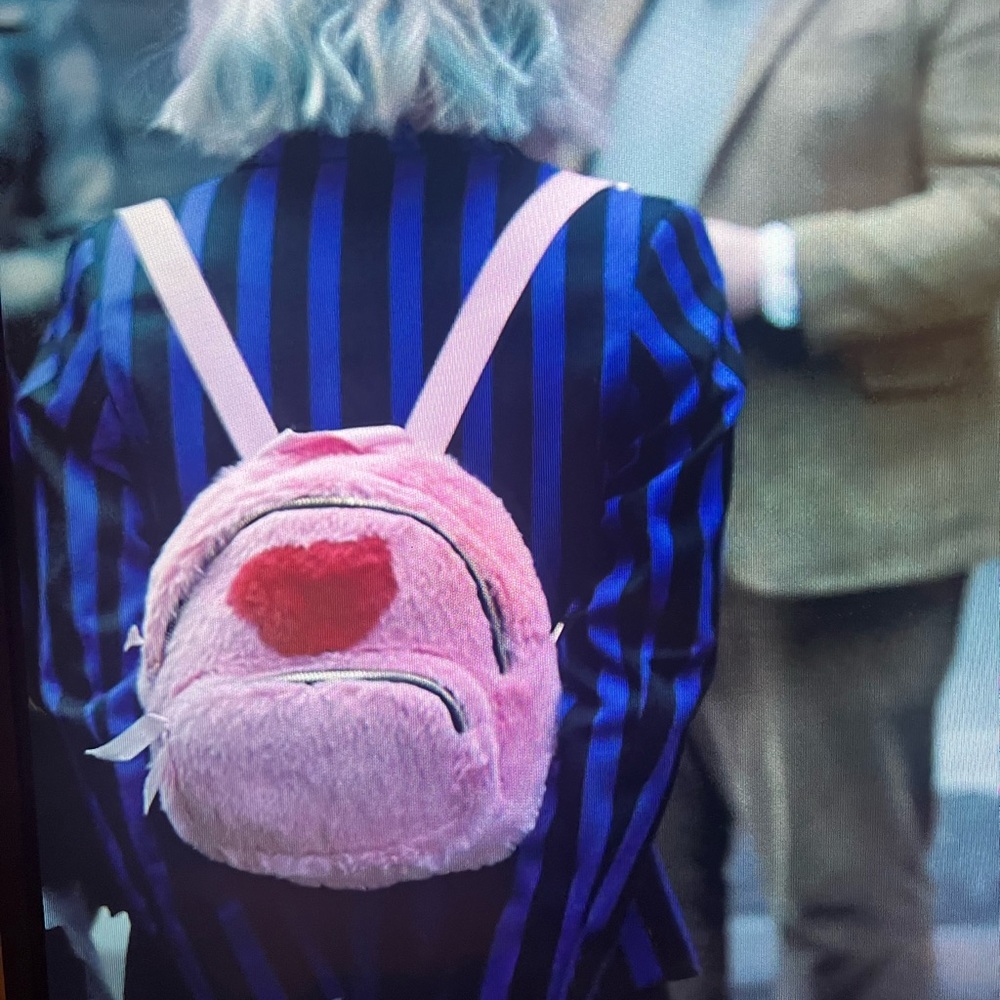 ISO! ASOS Skinnydip mini alba heart backpack in pink